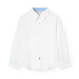 Camisa oxford manga larga de niño -BCI