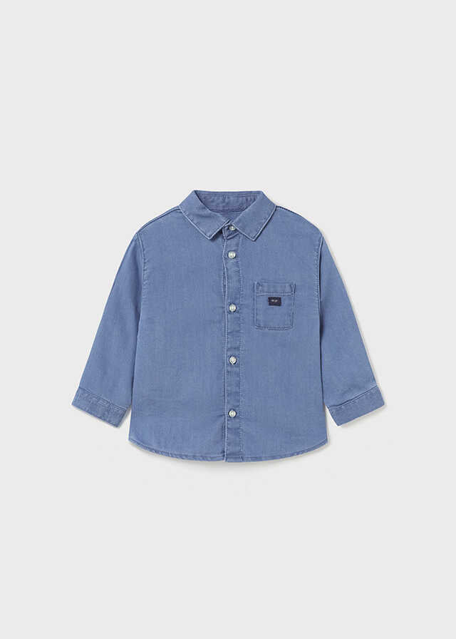 Camisa m/l soft denim