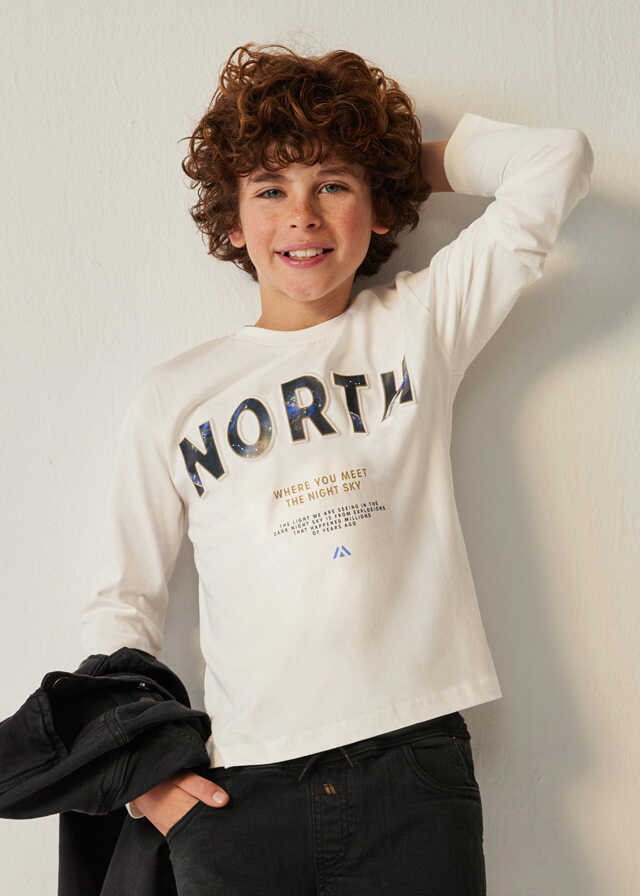 Camiseta m/l "north"