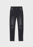 Pantalon denim rotos straight