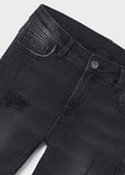 Pantalon denim rotos straight