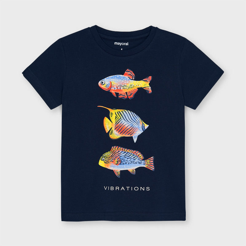 Camiseta m/c peces